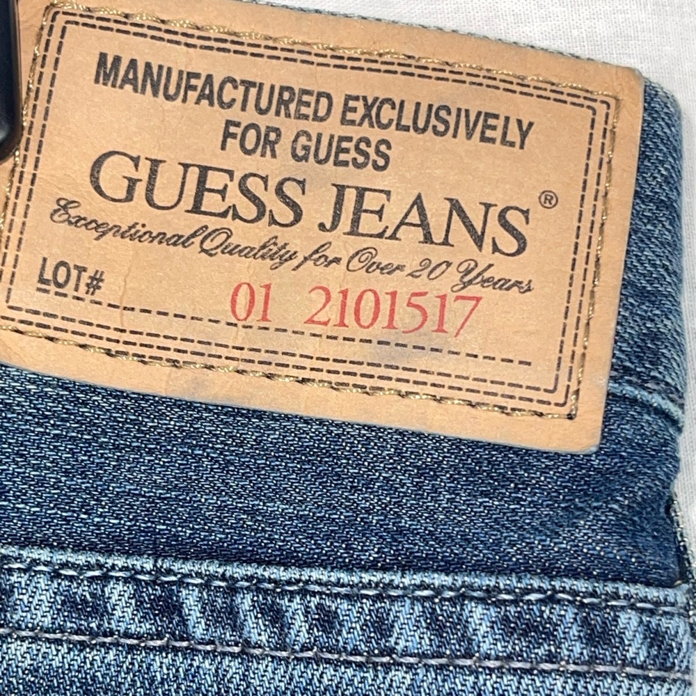Men’s Guess straight leg Jeans. Size 38 X 32 GUC - Picture 9 of 11